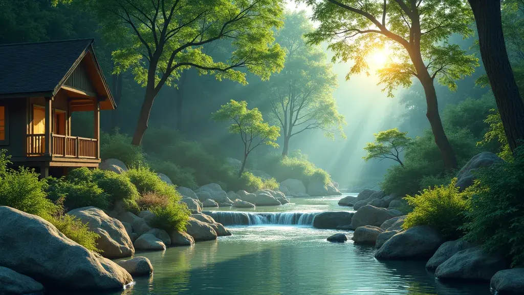 Bien-être et harmonie dans un cadre naturel